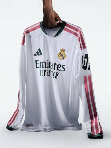 Mens Home Authentic Long Sleeve Jersey 26/27 White